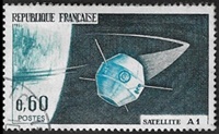 Mise sur orbite du 1er satellite français Satellite A1