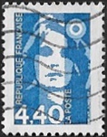 Marianne de Briat - 4F40 bleu