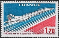 Concorde Paris-Rio de Janeiro 1976