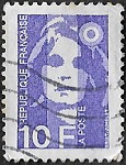 Marianne de Briat - 10F violet