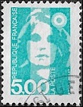 Marianne de Briat - 5F turquoise