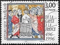 Baptême de Clovis De la Gaule à la France 496-1996