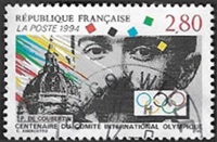 Centenaire du Comit? International Olympique Pierre de Coubertin