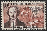 Barthélémy Thimonnier 1793-1857 - La machine à coudre