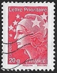 Lettre prioritaire 20 g France rouge