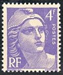Marianne de Gandon - 4 F violet clair