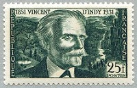 Vincent d?Indy 1821 - 1931