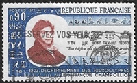 1822 Déchiffrement des hiéroglyphes Jean-François Champollion
