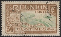 Carte de la Réunion 30c