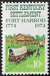 Premi?re colonie du Kentucky - Fort Harrod